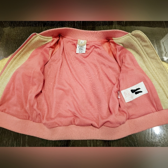 Disney Belle Bomber Jacket Girls Size 4 - Picture 3 of 8